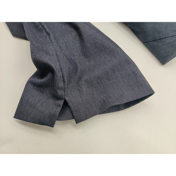 Cato Hi Rise Pants Women 16W Blue Denim Look Wide Leg Casual - Picture 15 of 15